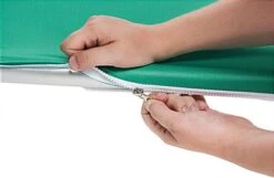 8’ Green Screen Backdrop, Stretch-Poly Fabric, Wrinkle-Resistant – Chroma Green -LuxeDisplay Shop grsbckrp.ra4 preview