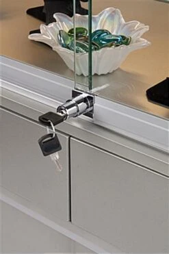 48" Quarter Vision Display Case W/Cabinets And Drawers, Ships Assembled - Silver 12 48" Quarter Vision Display Case W/Cabinets And Drawers, Ships Assembled - Silver -LuxeDisplay Shop gtledq4slv.ra2 preview