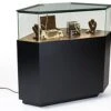 44" Quarter Vision Corner Display Case W/Drawers, Ships Assembled - Black 1 44" Quarter Vision Corner Display Case W/Drawers, Ships Assembled - Black -LuxeDisplay Shop gtledqcblk.rw preview