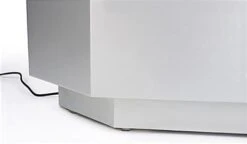 44" Quarter Vision Corner Display Case, W/Drawers, Ships Assembled - Silver 16 44" Quarter Vision Corner Display Case, W/Drawers, Ships Assembled - Silver -LuxeDisplay Shop gtledqcslv.ra6 preview