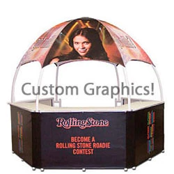 10' W Portable Event Booth Tent, Includes Custom Graphics 3 10' W Portable Event Booth Tent, Includes Custom Graphics