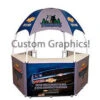 8.5' W Portable Event Booth, Includes Custom Graphics -LuxeDisplay Shop gz83f.250