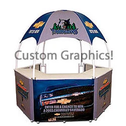 8.5' W Portable Event Booth, Includes Custom Graphics 3 8.5' W Portable Event Booth, Includes Custom Graphics