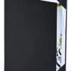 Menu Cover Holds (4) 8.5 X 11 Menus, Photo Album Corners, 3-Panel - Black -LuxeDisplay Shop hp85113lm.rw preview