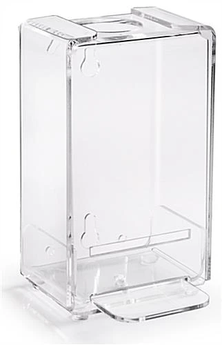 Acrylic Hand Sanitizer Holder, Tabletop Or Wall Mounted - Clear 4 Acrylic Hand Sanitizer Holder, Tabletop Or Wall Mounted - Clear - Image 2