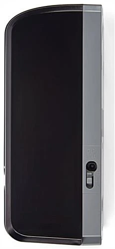 Touchless Hand Sanitizer Dispenser With Drip Tray, Wall Mount, Locking - Black 5 Touchless Hand Sanitizer Dispenser With Drip Tray, Wall Mount, Locking - Black - Image 3