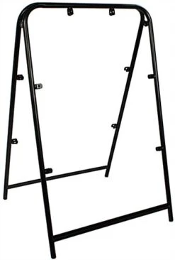 Sidewalk Sign For Poster Boards With 2 Display Options, 2 Sided - Black