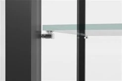 31.5" Glass Display Case W/ Top Lights, Adjustable Shelves, Locking - Black 17 31.5" Glass Display Case W/ Top Lights, Adjustable Shelves, Locking - Black -LuxeDisplay Shop imu60dc.ra4 preview