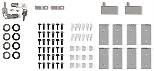 31.5" Glass Display Case W/ Top Lights, Adjustable Shelves, Locking - Black 12 31.5" Glass Display Case W/ Top Lights, Adjustable Shelves, Locking - Black - Image 10