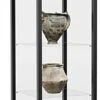 31.5" Glass Display Case W/ Top Lights, Adjustable Shelves, Locking - Black 2 31.5" Glass Display Case W/ Top Lights, Adjustable Shelves, Locking - Black -LuxeDisplay Shop imu60dc.rw preview