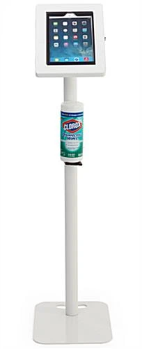 Zip Tie Bracket For Hand Sanitizer Or Wipe Dispenser, Fits Poles - Black 7 Zip Tie Bracket For Hand Sanitizer Or Wipe Dispenser, Fits Poles - Black - Image 5