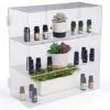 Acrylic Countertop Display Case W/ 2 Shelves & Hinged, Locking Door 2 Acrylic Countertop Display Case W/ 2 Shelves & Hinged, Locking Door -LuxeDisplay Shop jh172.rw preview