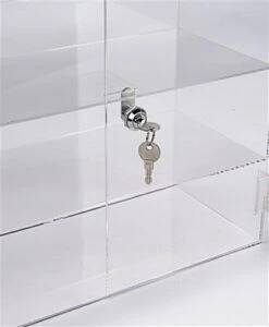 Acrylic Countertop Display Case W/ 3 Shelves & Locking Door 9 Acrylic Countertop Display Case W/ 3 Shelves & Locking Door -LuxeDisplay Shop jh173.ra3 preview