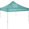 5' X 5' Outdoor And Indoor Canopy Tent, Pop Up, Square, Aluminum – Custom Graphics