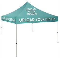 5' X 5' Outdoor And Indoor Canopy Tent, Pop Up, Square, Aluminum – Custom Graphics
