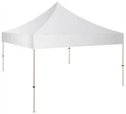 10 X 10 Outdoor And Indoor Canopy Tent, Pop Up, Steel – White