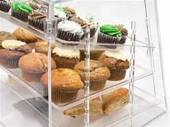 Acrylic Food Display Case With (3) Trays -LuxeDisplay Shop lbtp148ft3.ra3 preview