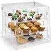 Acrylic Food Display Case With (3) Trays -LuxeDisplay Shop lbtp148ft3.rw preview