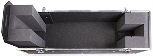 TV Storage Case With Foam Interior For Monitors 46 To 52-Inch, Locking Wheels - Black 4 TV Storage Case With Foam Interior For Monitors 46 To 52-Inch, Locking Wheels - Black - Image 2