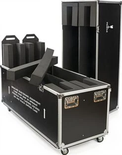 TV Case With Foam Interior For (2) Monitors 40” To 60”, Locking Wheels - Black 11 TV Case With Foam Interior For (2) Monitors 40” To 60”, Locking Wheels - Black -LuxeDisplay Shop lcd60case2.ra1 preview