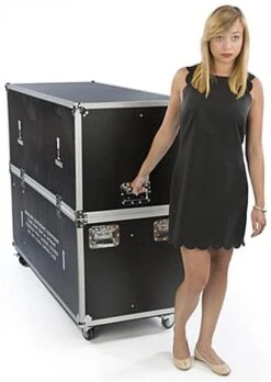 TV Case With Foam Interior For (2) Monitors 40” To 60”, Locking Wheels - Black 13 TV Case With Foam Interior For (2) Monitors 40” To 60”, Locking Wheels - Black -LuxeDisplay Shop lcd60case2.ra3 preview