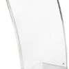 5 X 7 Acrylic Sign Holder For Tabletop, Magnetic Closure, Curved - Clear -LuxeDisplay Shop lcl5070pv.rw preview