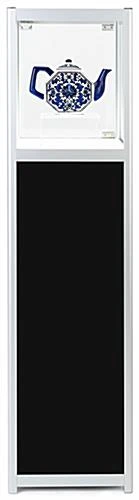 15" Pedestal Display Case W/ Interior LED Lights, Rechargeable, EZ Transport - Silver 6 15" Pedestal Display Case W/ Interior LED Lights, Rechargeable, EZ Transport - Silver - Image 4