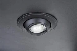 48” Display Case W/ 9 LED Top & Side Lights, 4 Fixed Shelves, Hinged Doors - Black -LuxeDisplay Shop lesc4816bk.ra3 preview