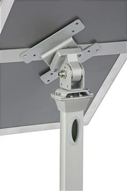 11 X 17 Menu Stand For Floor, Snap Open, Adjustable Height - Silver -LuxeDisplay Shop m2x1117slv.ra5 preview