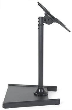Digital Lobby Kiosk Stand With Heavy Duty Weighted Base -LuxeDisplay Shop mbdircstbk.ra5 preview