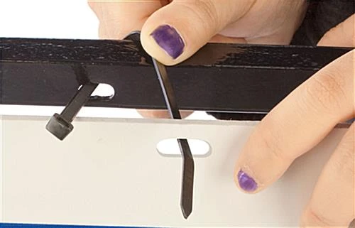 24 X 18 Real Estate Signs, H Frame With Sign Rider, Black 7 24 X 18 Real Estate Signs, H Frame With Sign Rider, Black - Image 5