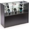 Retail Counter W/ Black Cabinet Base, Sliding Doors & Adjustable Shelf -LuxeDisplay Shop mrchv4bkkd.rw preview