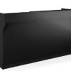 72" Cash Wrap W/ Adjustable Storage Shelves & Pull-out Drawer - Black -LuxeDisplay Shop mrclt72bk.ra1 preview