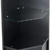 Corner Retail Counter W/ Adjustable Tempered Glass Shelves & Black Finish 2 Corner Retail Counter W/ Adjustable Tempered Glass Shelves & Black Finish -LuxeDisplay Shop mrcornerbk.rw preview