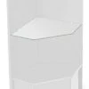 Corner Retail Counter W/ Adjustable Tempered Glass Shelves & White Finish 2 Corner Retail Counter W/ Adjustable Tempered Glass Shelves & White Finish -LuxeDisplay Shop mrcornerwh.rw preview