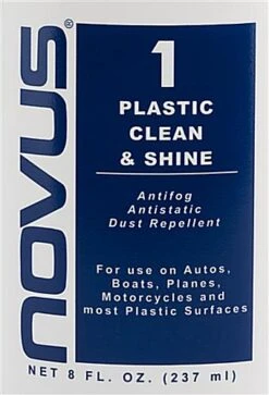 NOVUS 5-Piece Polishing Kit For Plastics, Three 8 Oz. Bottles & Two Microfiber Cloths -LuxeDisplay Shop novus8oz.ra1 preview