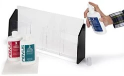 NOVUS 5-Piece Polishing Kit For Plastics, Three 8 Oz. Bottles & Two Microfiber Cloths -LuxeDisplay Shop novuskit8oz.ra8 preview