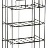 4-Tiered Wire Newspaper Rack For Floor, With Separate Header - Black -LuxeDisplay Shop nrwregone.rw preview