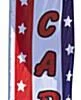 14' Feather Flag & Ground Spike With USED CARS Message - Red, White & Blue