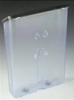 Outdoor Acrylic Magazine Wall Rack, 8.5"w, Single Pocket, Hinged Lid - Black -LuxeDisplay Shop opd85fr.ra2 preview