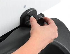 24 X 36 Sidewalk Sign With Coroplast Sign Board, 2-Sided, Fillable Base - Black -LuxeDisplay Shop outdwb2436.ra5 preview