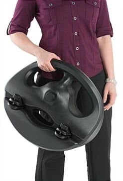 24 X 36 Sidewalk Sign With Coroplast Sign Board, 2-Sided, Fillable Base - Black -LuxeDisplay Shop outdwb2436.ra6 preview