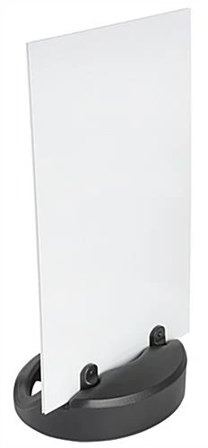 24 X 36 Sidewalk Sign With Coroplast Sign Board, 2-Sided, Fillable Base - Black