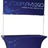 6’ Trade Show Table & Header W/ Custom Graphics -LuxeDisplay Shop ovthd635t rw preview