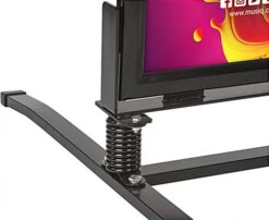 22 X 28 Sidewalk Sign For Posters, Spring Base, Snap Frame, 2 Sided, Outdoor – Black -LuxeDisplay Shop ows2228b ra5 preview