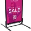 30” X 40” Sidewalk Sign For Posters, Snap Frame, 2 Sided, Outdoor - Black -LuxeDisplay Shop ows3040b rw preview