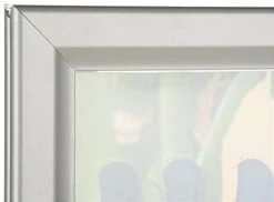 30” X 40” Sidewalk Sign For Posters, Spring Base, Snap Frame, 2 Sided - Silver -LuxeDisplay Shop ows3040s ra3 preview