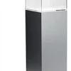 13" Pedestal Display Case, Bottom Lit, Interior LED Lights - Silver -LuxeDisplay Shop pedledsvb.rw preview