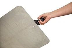 Weather Resistant Sign Stand & Post, Fillable Base – Black -LuxeDisplay Shop plapl48b.ra3 preview