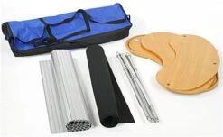 39" Portable Counter With Inner Shelf - Black 8 39" Portable Counter With Inner Shelf - Black -LuxeDisplay Shop procntvlcr.ra1 preview